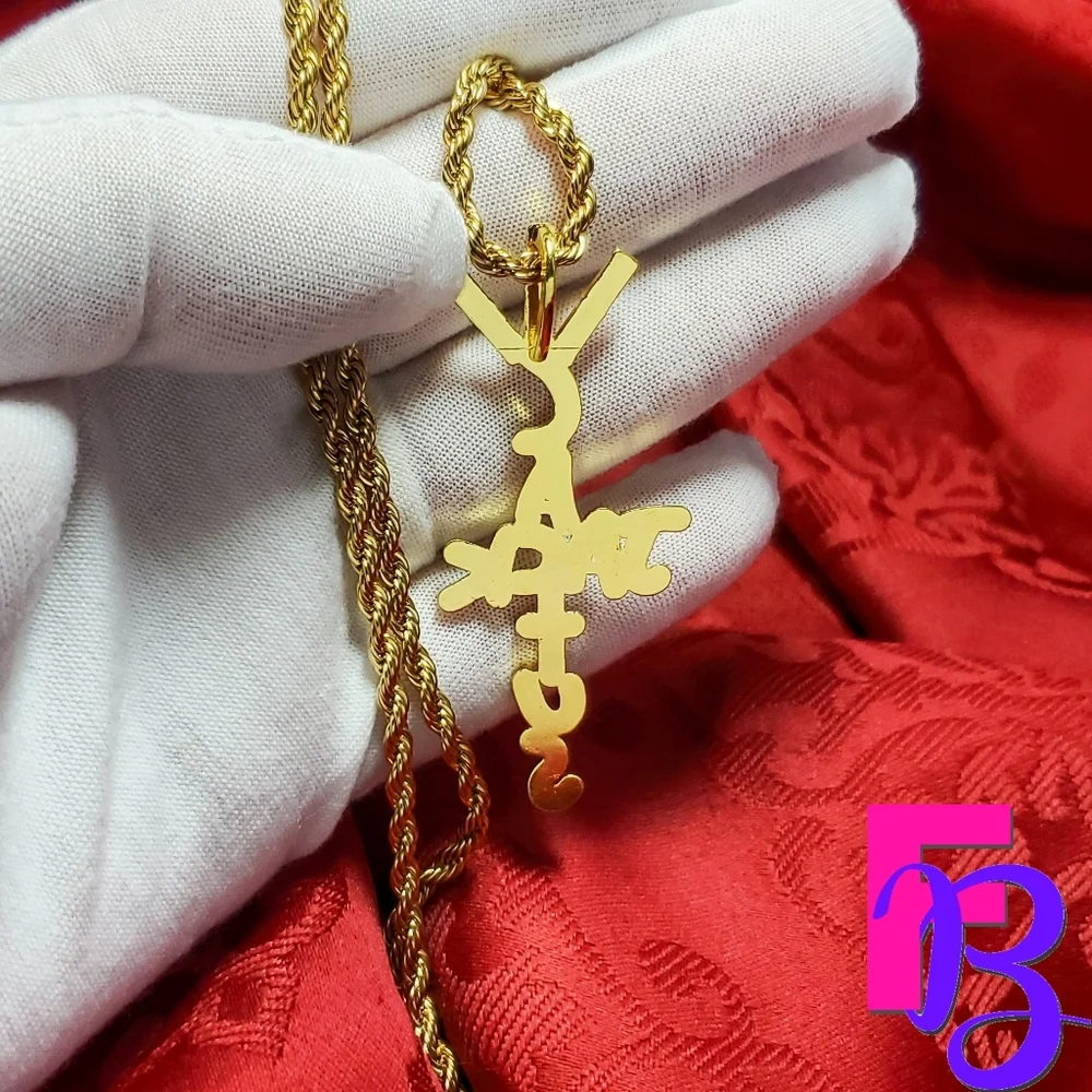 Cactus Jack Pendant and Chain